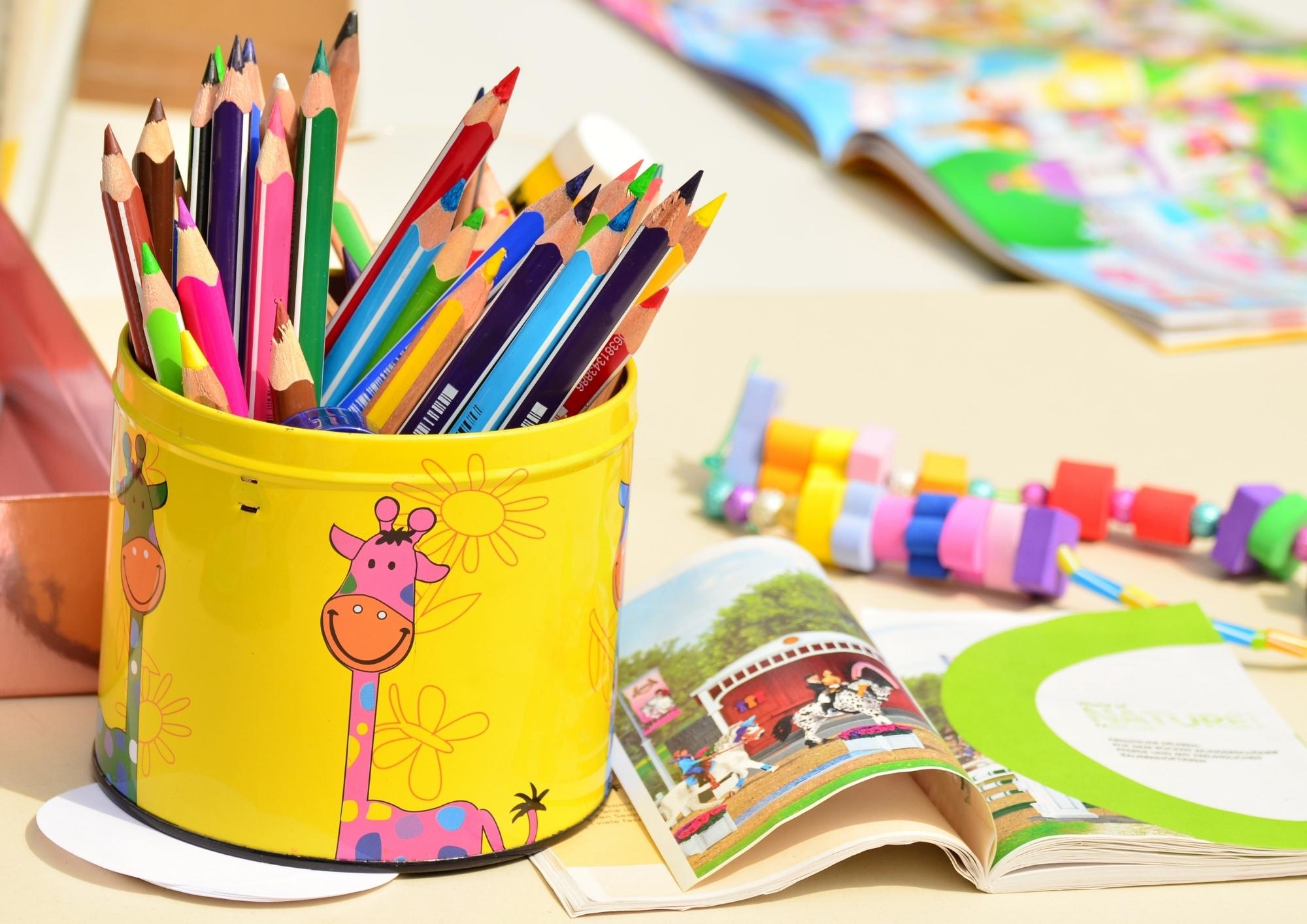 Children Sketch Pencils